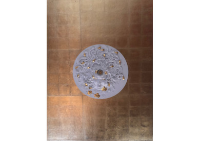  stucco medusa in situ